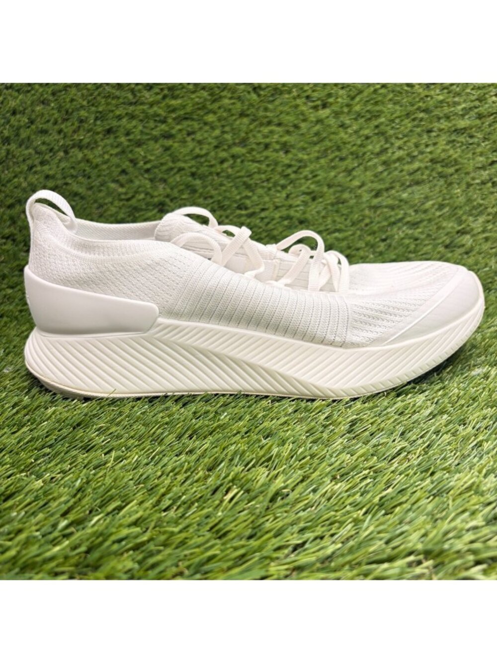 Allbirds Tree Glider Mens Size 9 White Athletic Running Knit Shoes Sneakers